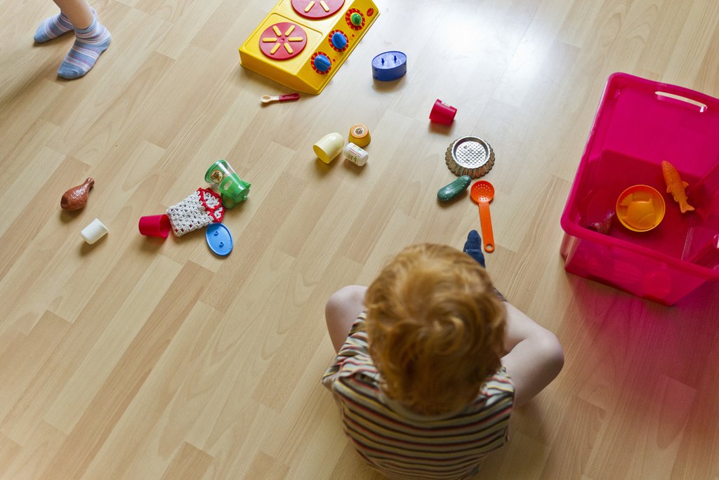 Ob Kita oder Tagesfamilie: Qualität hat einen hohen Stellenwert – mit welchen Faktoren sie erreicht wird, unterscheidet sich je nach Organisationsform. (Foto: Keystone-SDA)