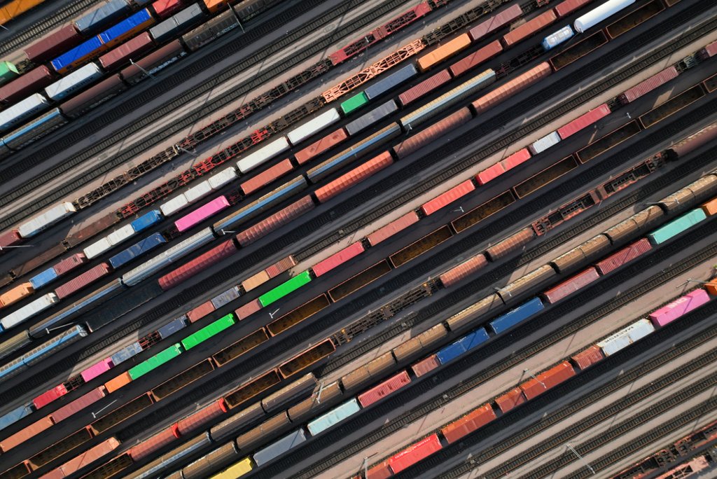 Blick auf den Rangierbahnhof Maschen: Für den Betrieb und Erhalt der Bahninfrastruktur werden Trassenpreise erhoben. (Foto: Deutsche Bahn AG / Oliver Lang)