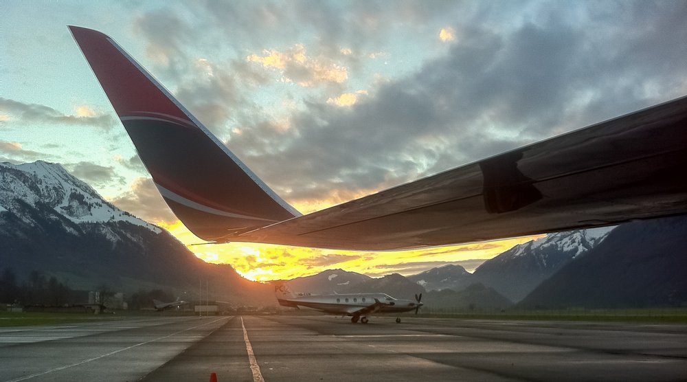 Zivile Nutzung statt Armee-Flugzeuge: INFRAS hat die Chancen und Risiken für den Flugplatz Buochs im Kanton Nidwalden untersucht. (Foto: Keystone)