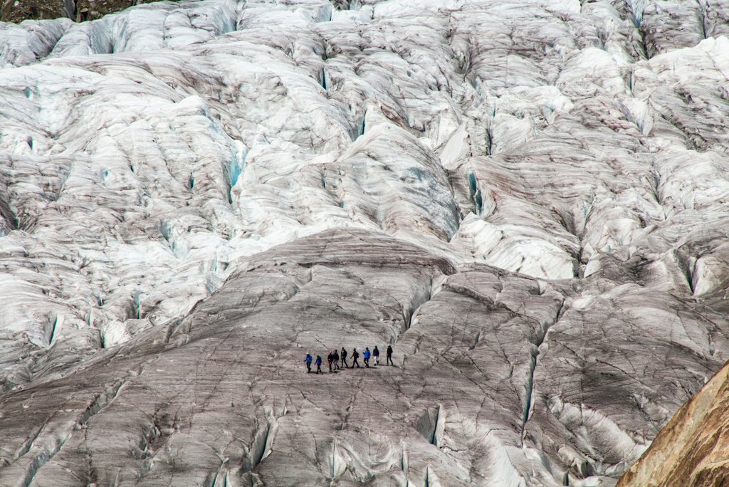 Welche Spuren werden Klimawandel und unsere Antwort darauf hinterlassen? Das Forschungsprojekt zeigt fünf Möglichkeiten mit fünf Szenarien auf. (Foto: Stephan Lehner / Unsplash)