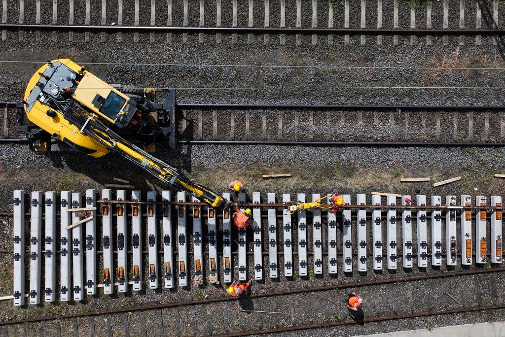 Ein leistungsfähigeres Bestandsnetz als Ziel: Die neue Leistungsvereinbarung soll dies langfristig sicherstellen. (Foto: Deutsche Bahn AG / Oliver Lang)