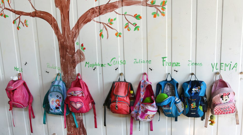 Kitas spielen bei der frühen Förderung und frühkindlichen Bildung eine wichtige Rolle (Foto: Keystone-SDA).