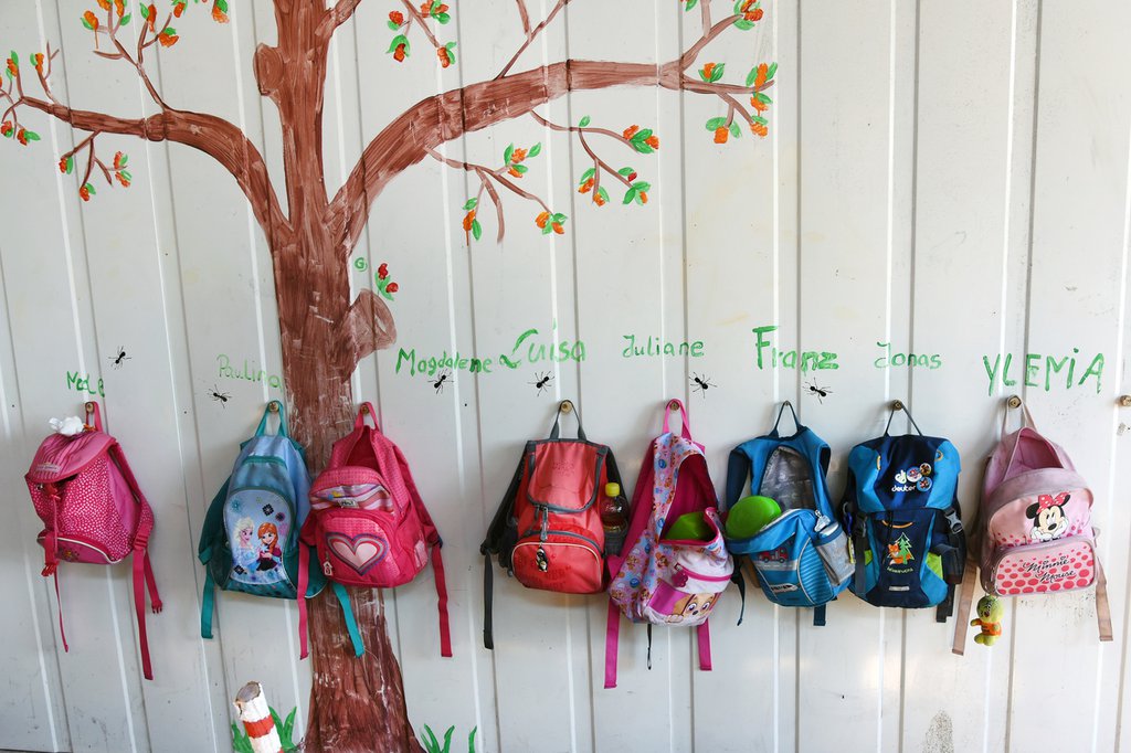 Kitas spielen bei der frühen Förderung und frühkindlichen Bildung eine wichtige Rolle (Foto: Keystone-SDA).