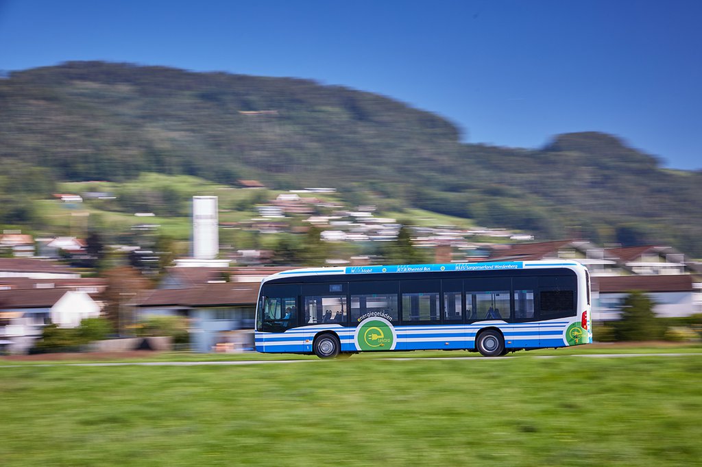 Der Kanton St.Gallen will im ÖV auf Elektromobilität setzen. (Foto: BUS Ostschweiz AG)