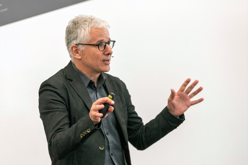 INFRAS-Bereichsleiter Markus Maibach beim Digitaltag am 3. September in Vaduz. (Bild: digital-liechtenstein.li)
