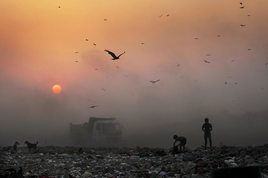 Air pollution in India: Poor air quality affects people all over the world adversely – low- and middle-income countries are particularly affected. (Photo: Keystone SDA)